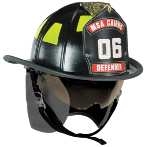 MSA Cairns 06 Defender Fire Helmet